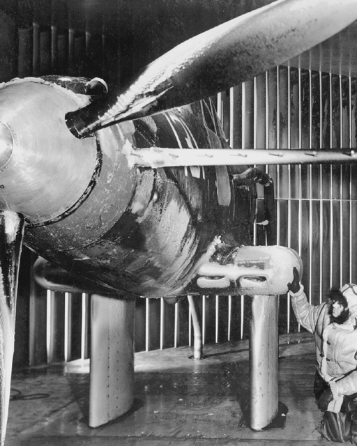 Space History Photo: Icing Research Photo